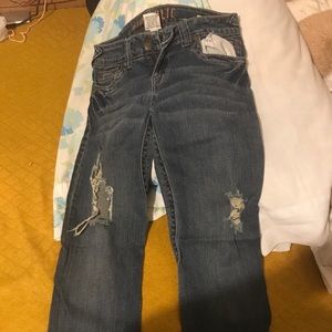 Hydraulic blue jeans